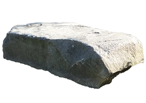 柱状石の石の写真